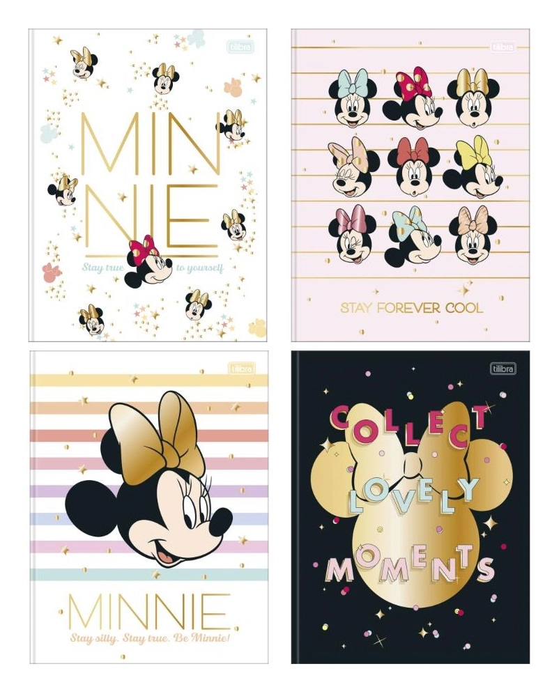 Caderno Tilibra Brochurao Minnie 80f