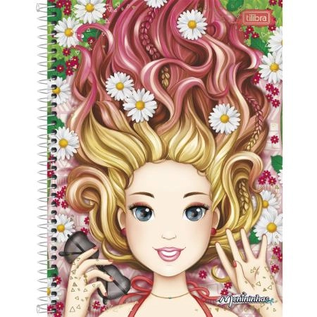 Caderno Espiral Menininhas 320 Folhas 1248g Tilibra