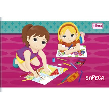 Caderno Desenho Sapeca 40 Folhas 69g Tilibra