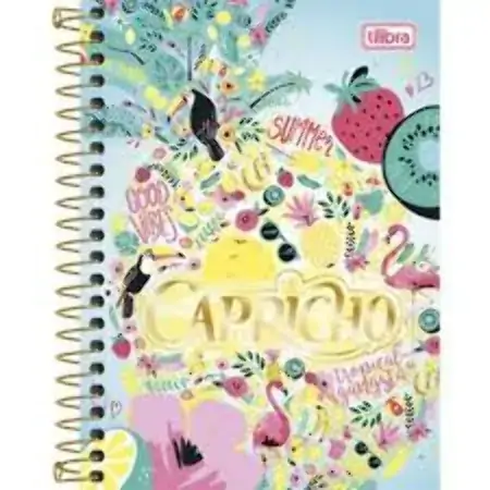 Caderneta Capricho 96 Folhas 145g Tilibra