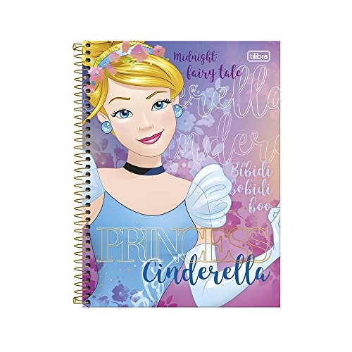 Caderno Princesas 96f Tilibra