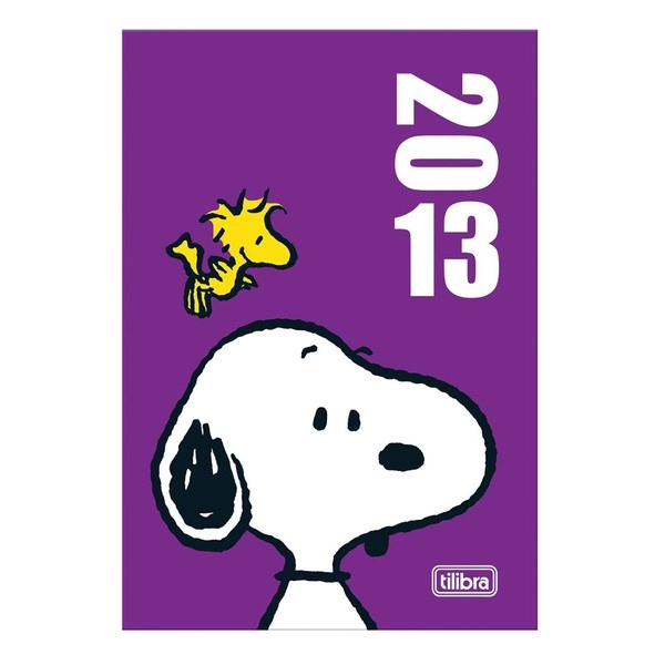 Tilibra Snoopy Petit Diária Brochura 2013