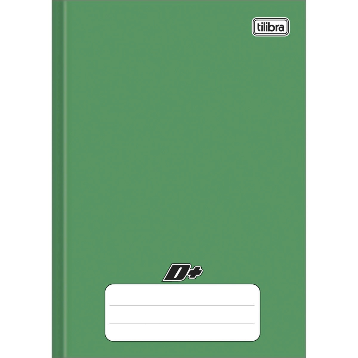 Caderno Capa Dura Brochura Verde Tilibra D 140mm X 200mm 96 Folhas