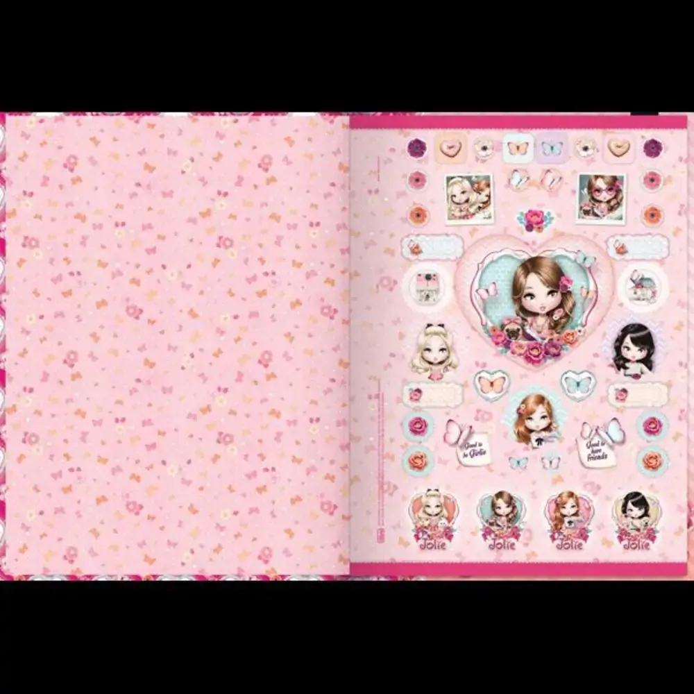 Caderno Brochura Jolie 96 Folhas 218g Tilibra