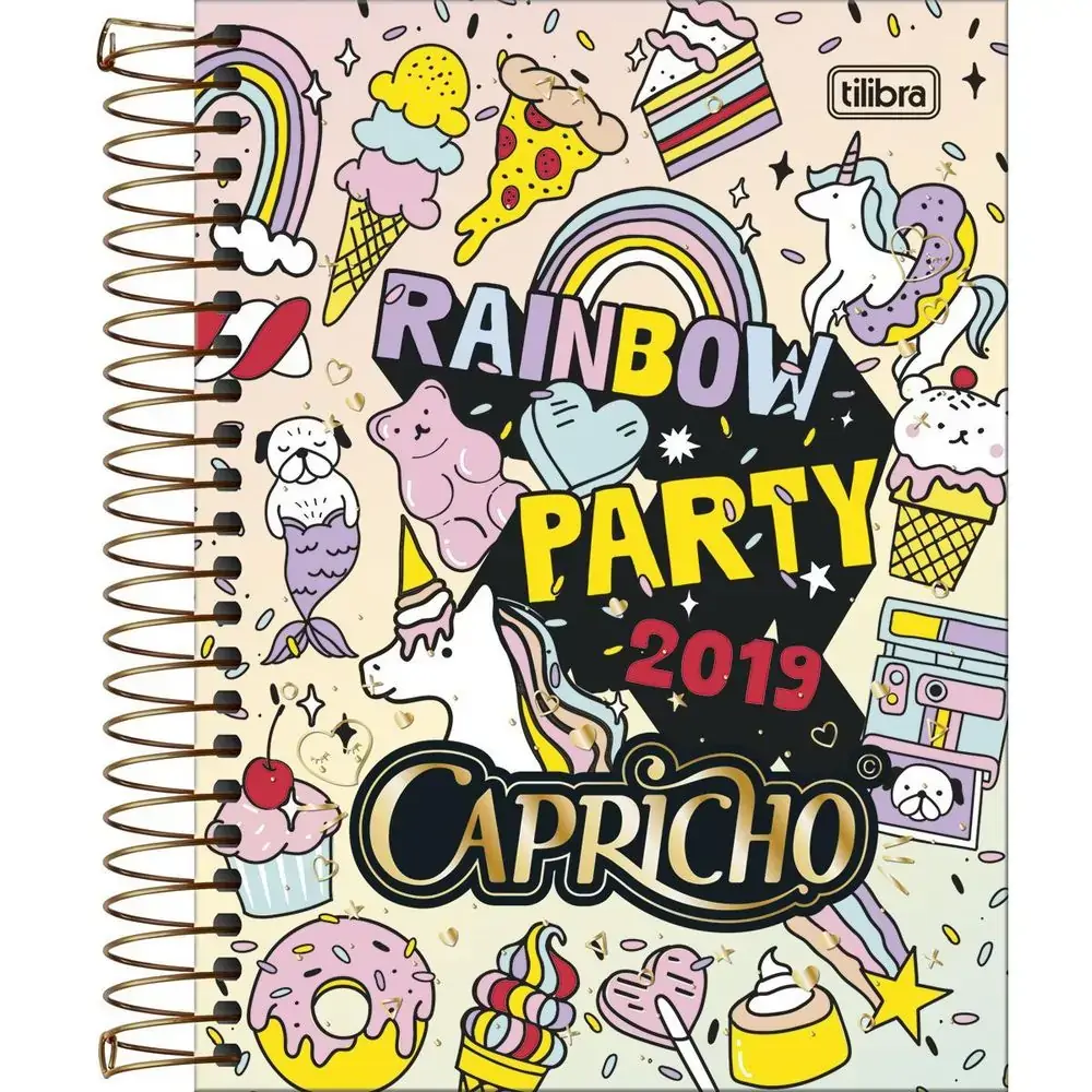 Caderno Capricho 20mt 400fls Ref Tilibra