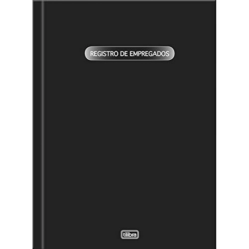 Livro De Registro De Empregados Capa Dura Tilibra 121274 100 Folhas