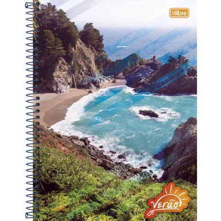 Caderno Universitario Verao 400 Folhas 1493g Tilibra