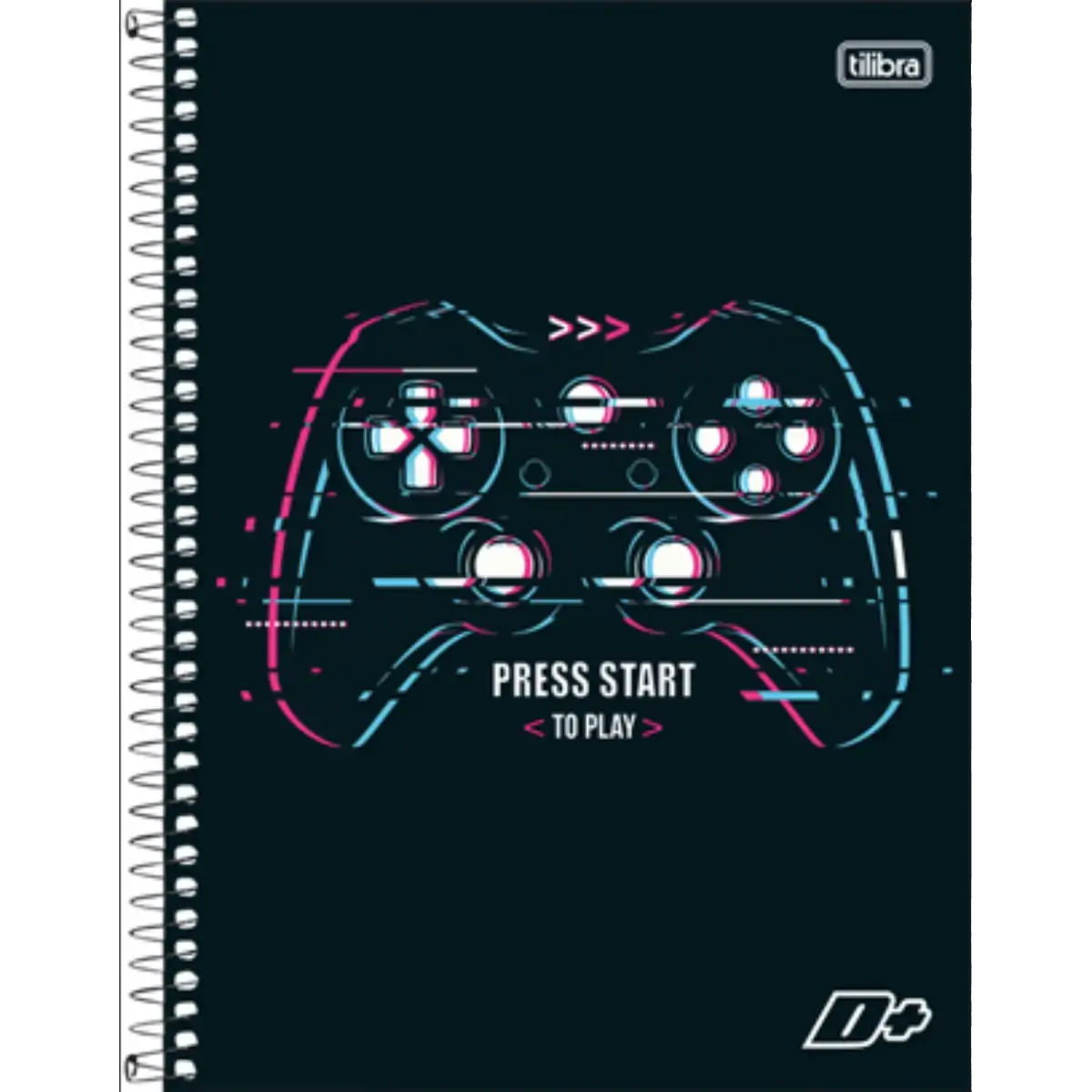 Caderno Capa Dura Espiral Tilibra D 200mm X 275mm 200 Folhas