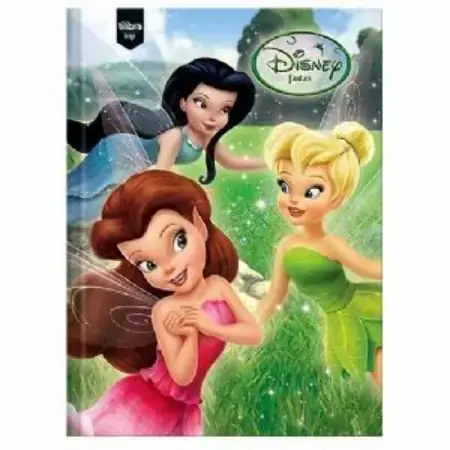 Caderno Brochura 1/4 Fadas 96 Folhas 218g Tilibra