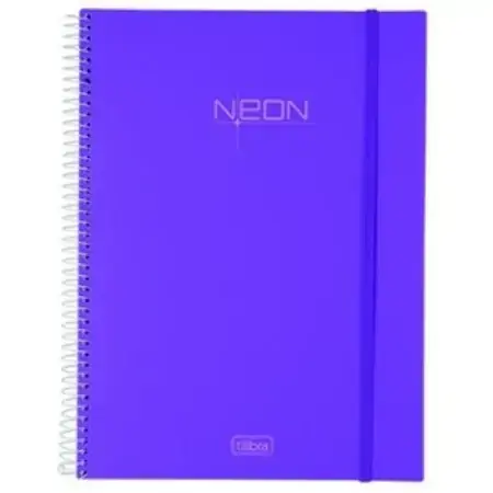 Caderno Universitário Espiral Neon 200 Folhas 825g Tilibra