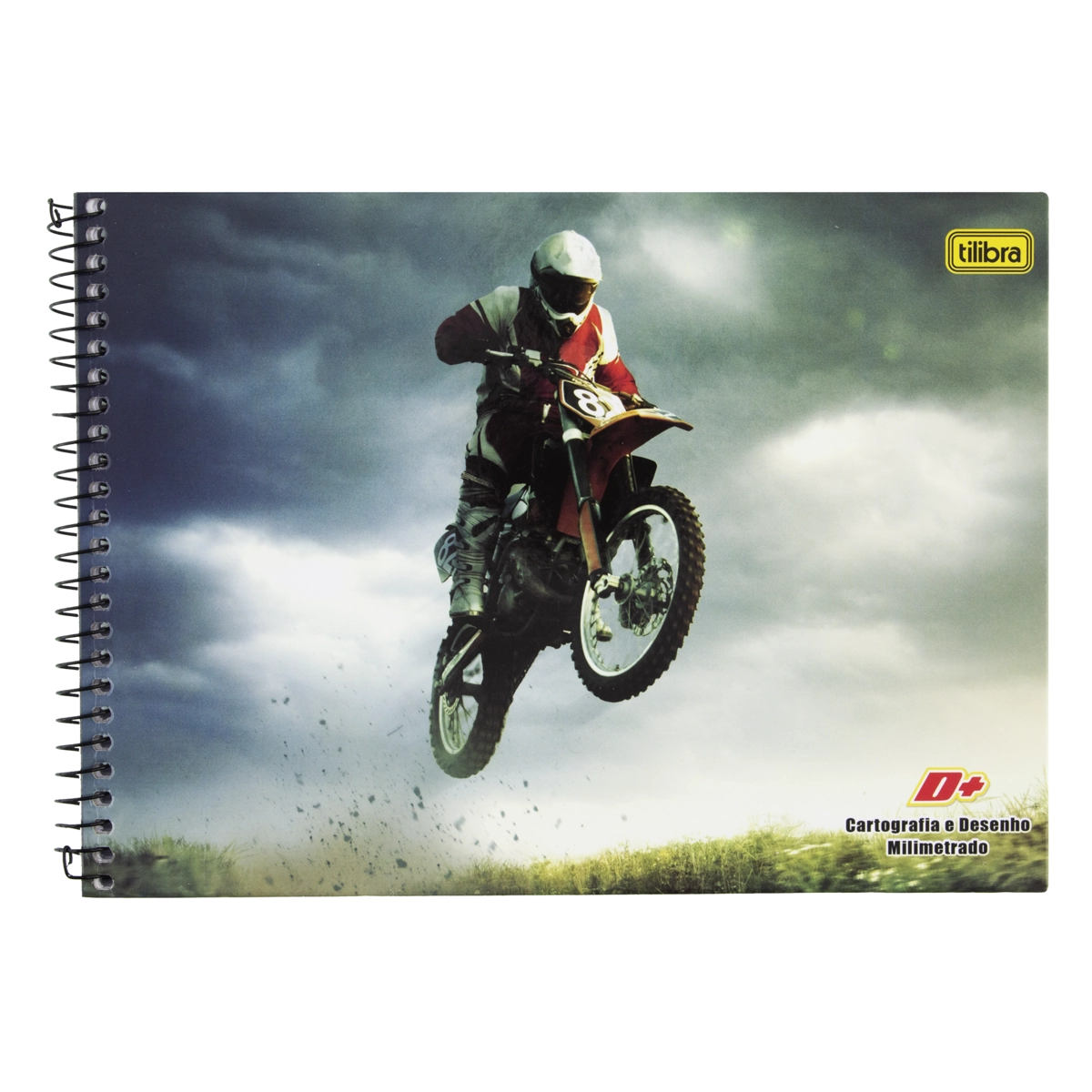 Caderno De Desenho E Cartografia Capa Dura Milimetrado Tilibra D 275mm X 200mm 96 Folhas