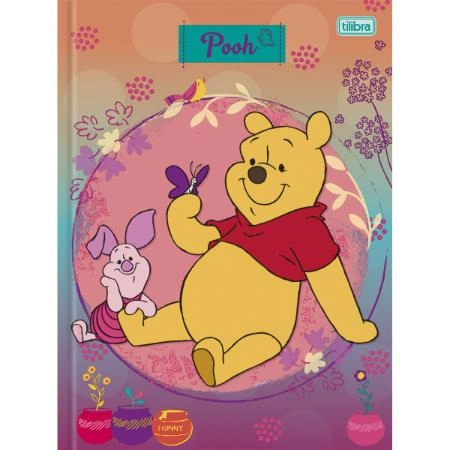 Caderno Brochura 96 Folhas Pooh 431g Tilibra