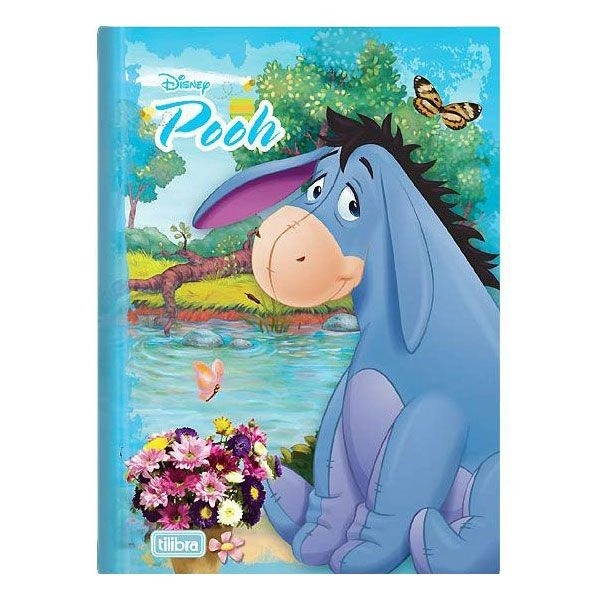 Brochura Dura Pooh 1 Matérias 96 Folhas 218g Tilibra