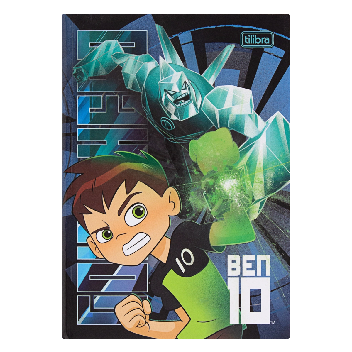 Caderno Capa Dura Brochura 1/4 Ben 10 Tilibra 140mm X 200mm 96 Folhas