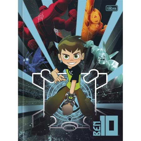Caderno Brochura Ben 10 96 Folhas 431g Tilibra