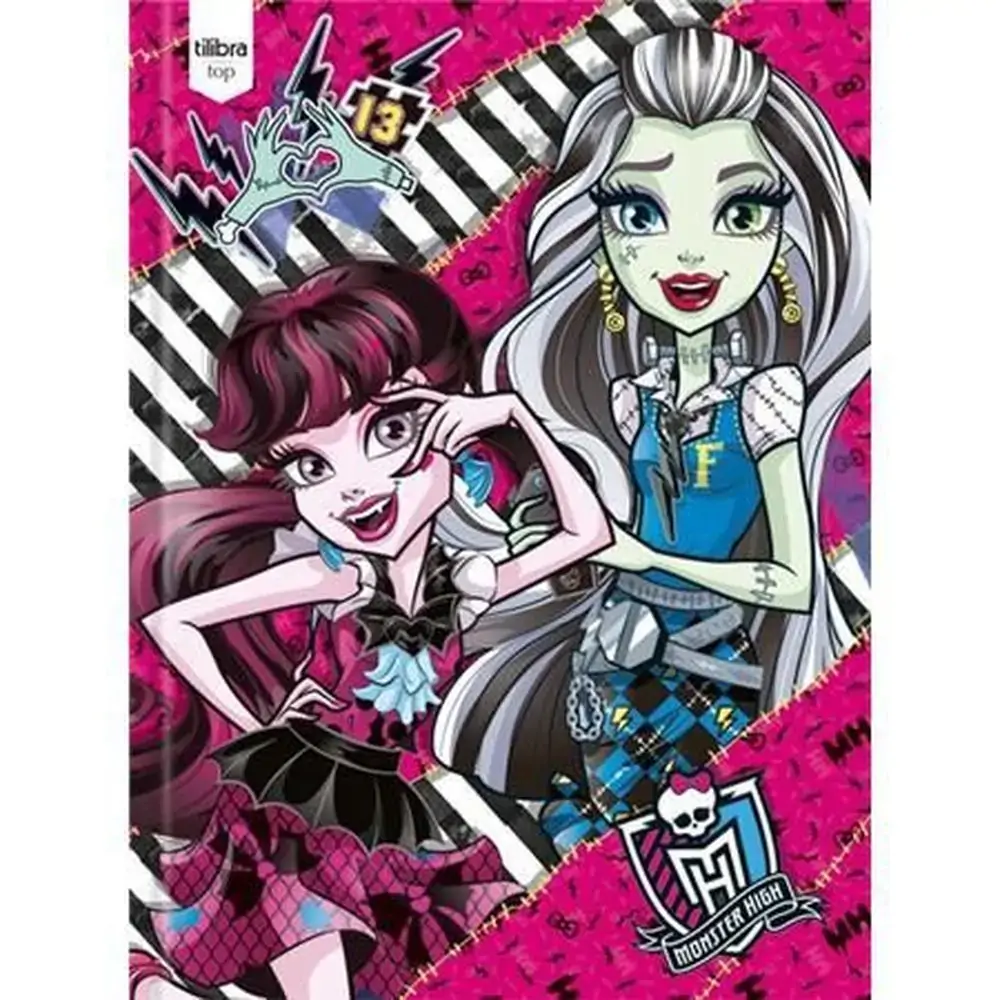 Cad Broch Unidade Top Monster High Tilibra 96f