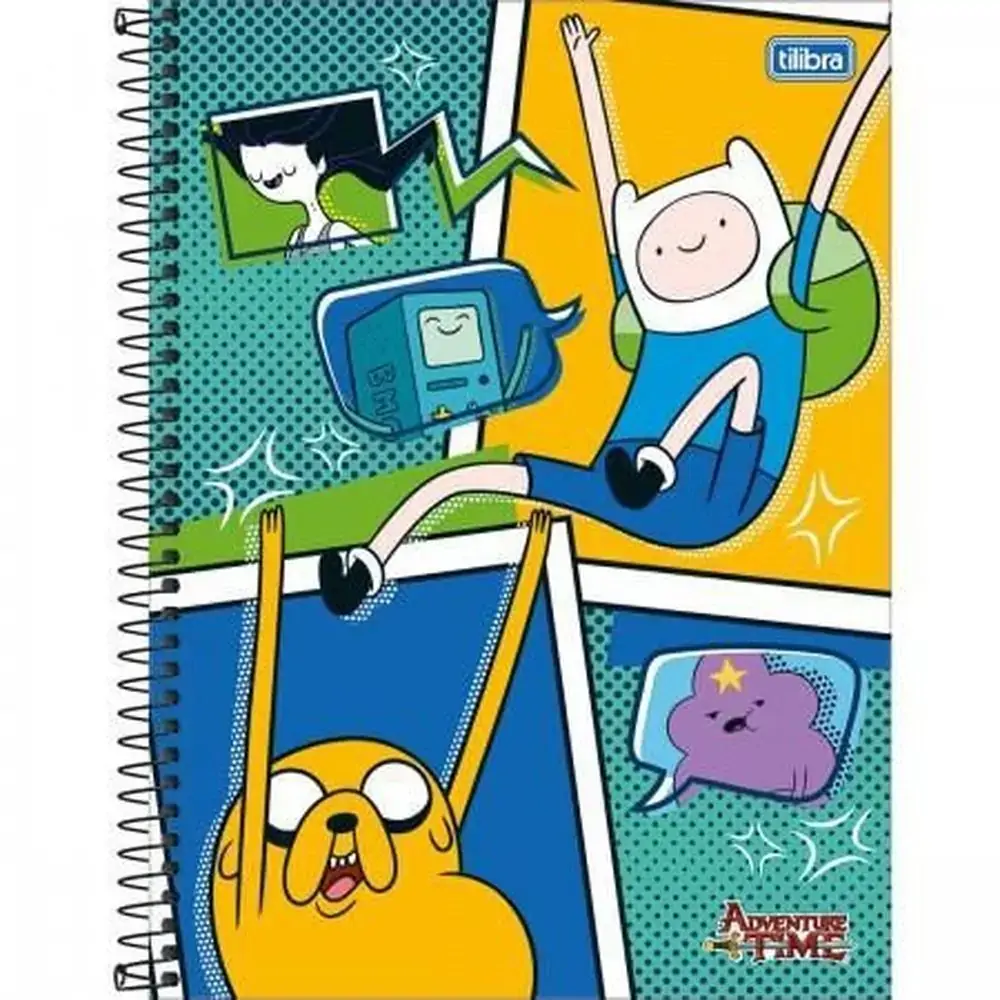 Caderno Tilibra Cd.univ.200fls Adventure