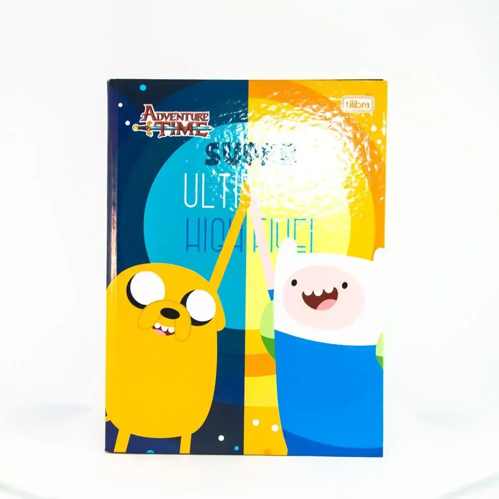 Caderno C Dura Cost 96fls Un Ad Time