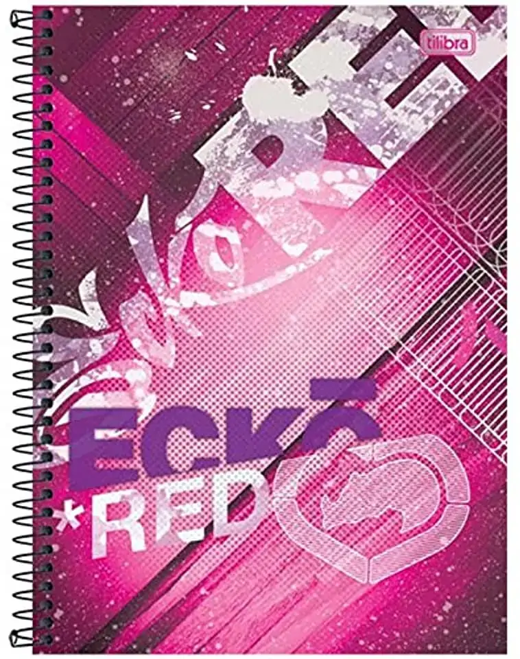 Caderno Tilibra Esp.ecko Red 10 M Gr 200 Fls