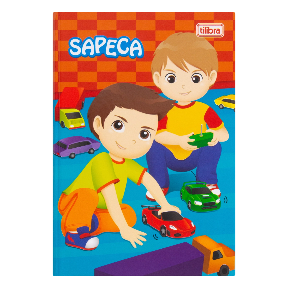 Caderno Capa Dura Brochura 1/4 Sapeca Tilibra 140mm X 200mm 96 Folhas