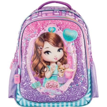 Mochila Grande Luxo Jolie Morena 520g Tilibra