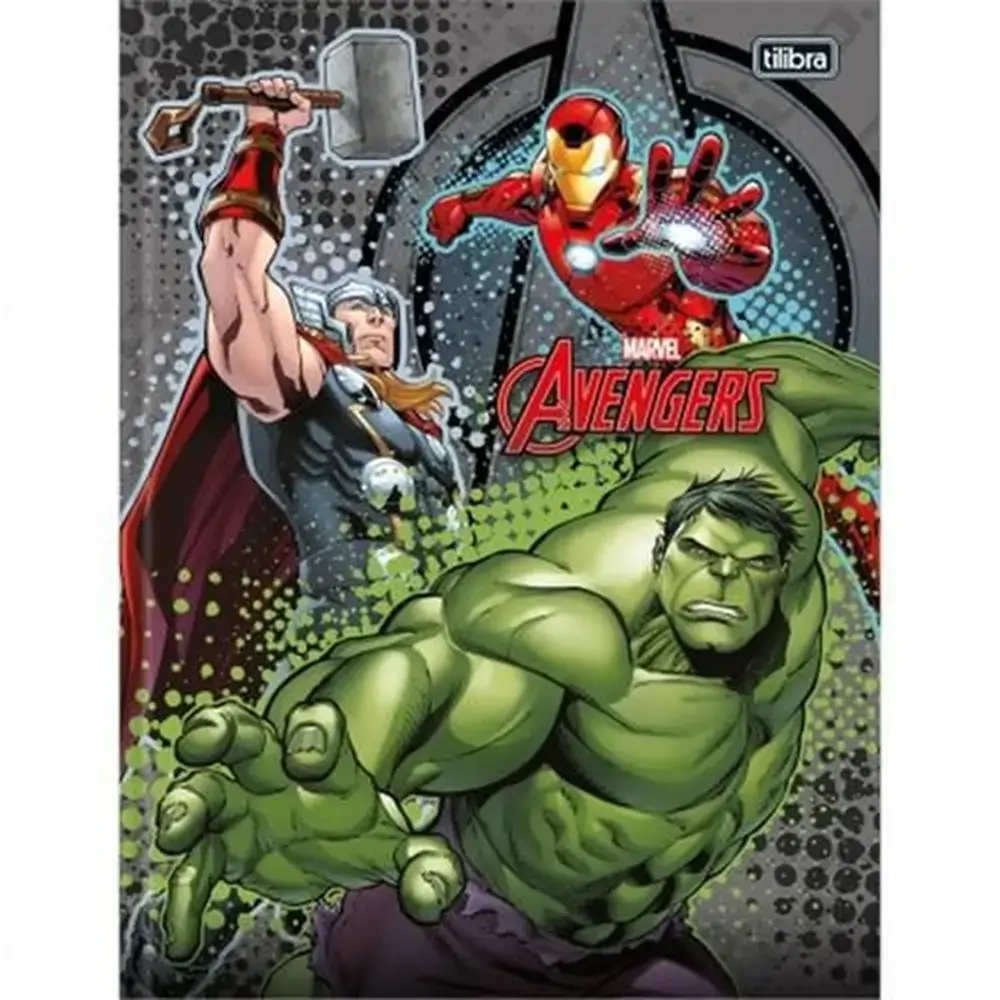 Caderno Broch Avengers