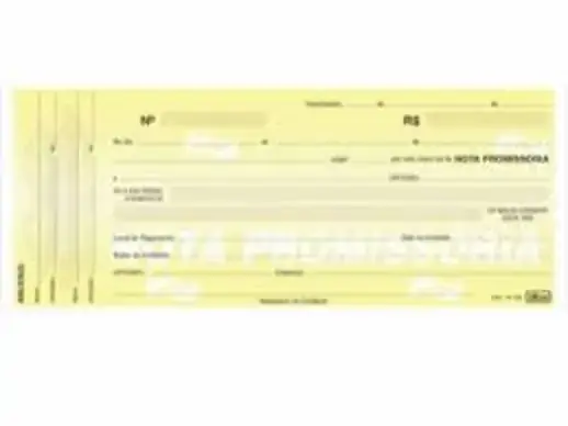 Bloco Promissoria 50 Folhas 60g Tilibra