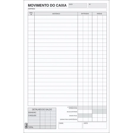 Movimento Caixa 100 Folhas 395g Tilibra