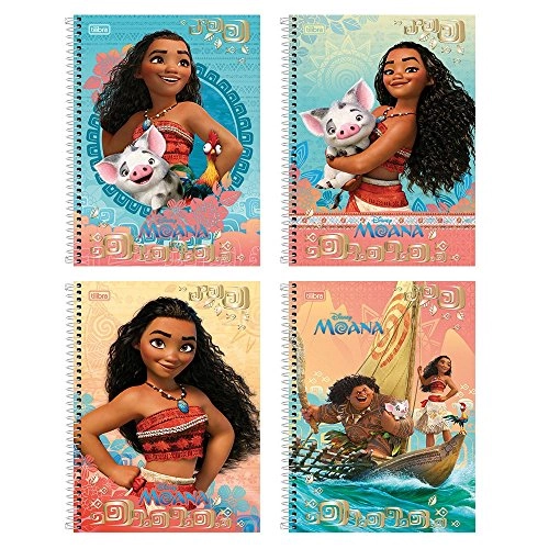 Caderno Tilibra Cd 96f Moana