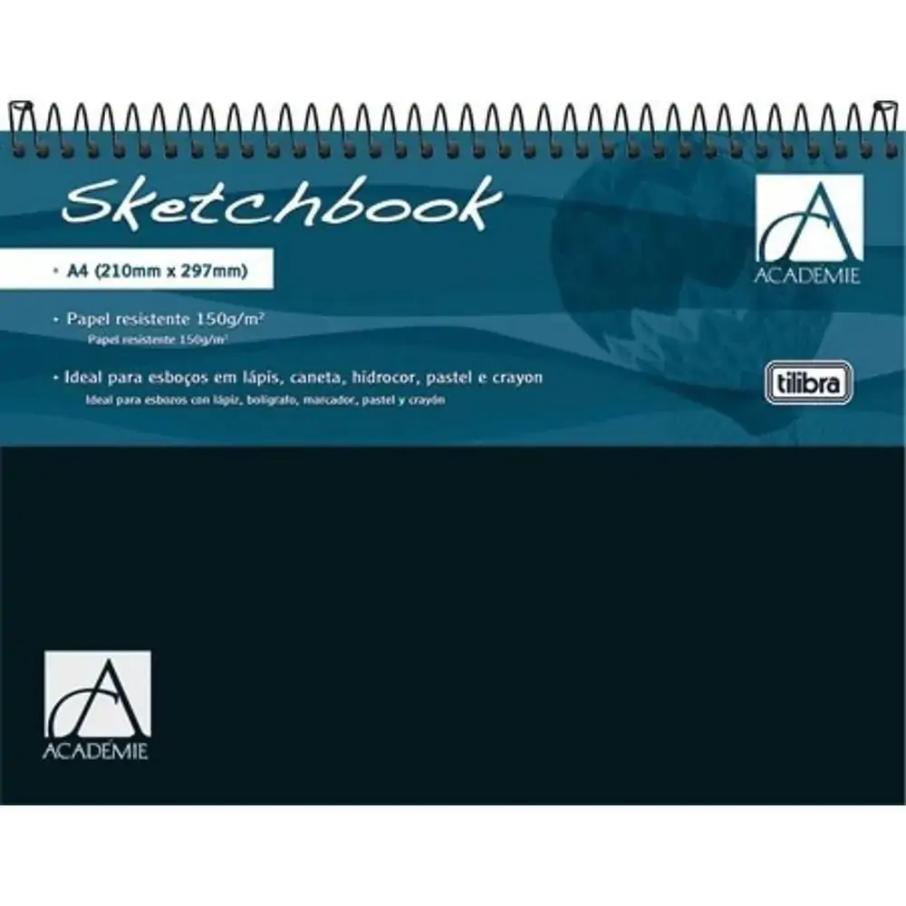 Caderno Sketchbook Academico Grande Tilibra