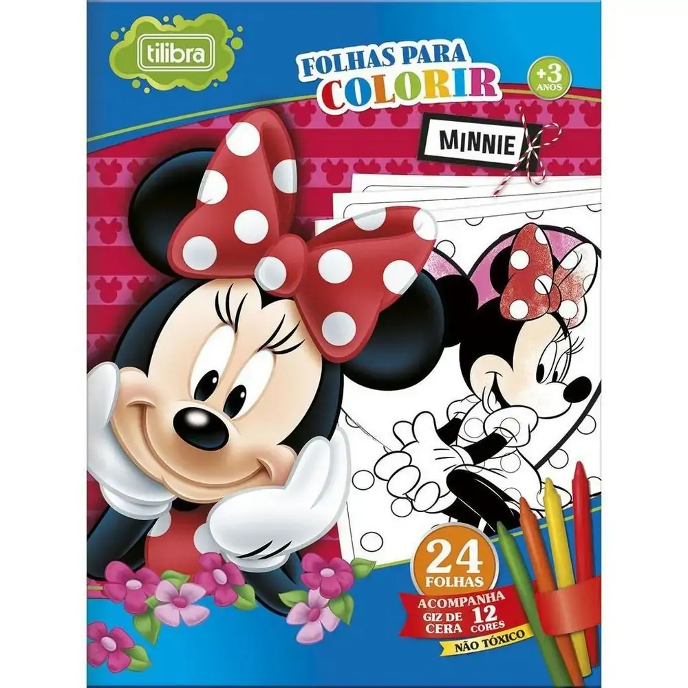 Kit Giz Folhas Grande Minnie 7891027155186 Un/1