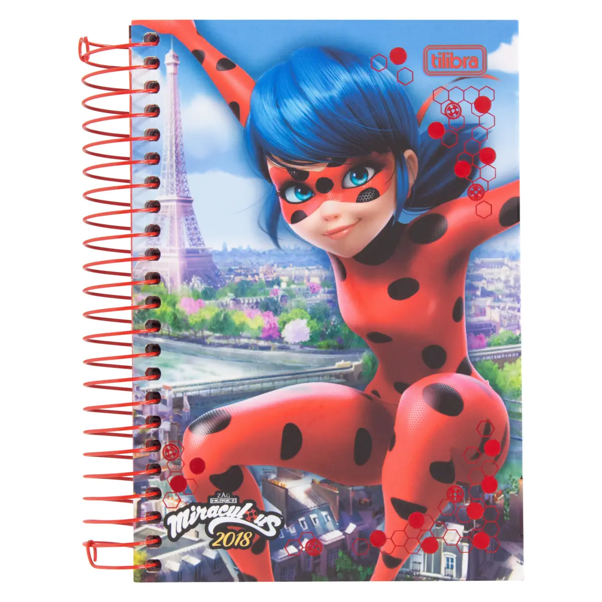 Agenda Espiral Miraculous 2018 Tilibra