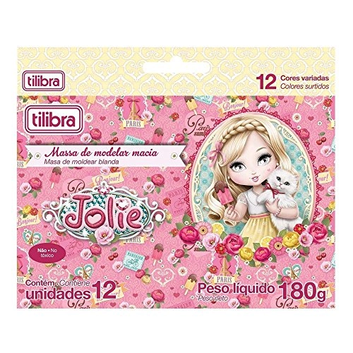 Massa Modelar Jolie 180g C/12