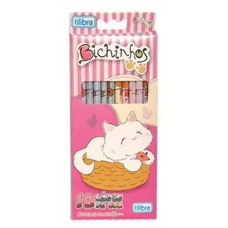 Tilibra Bichinhos 12 Cores
