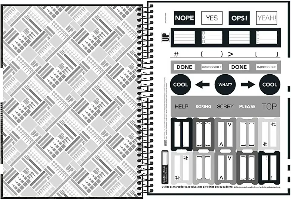 Caderno Univ Cd Tilibra Up 10m 200fls