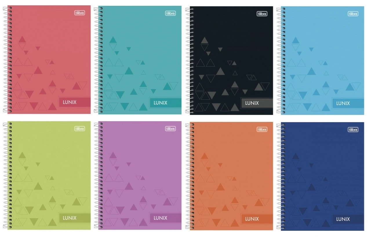 Caderno Tilibra Lunix 1m 80f