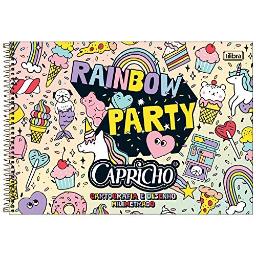 Caderno Espiral C Dura Cart 96f Capricho