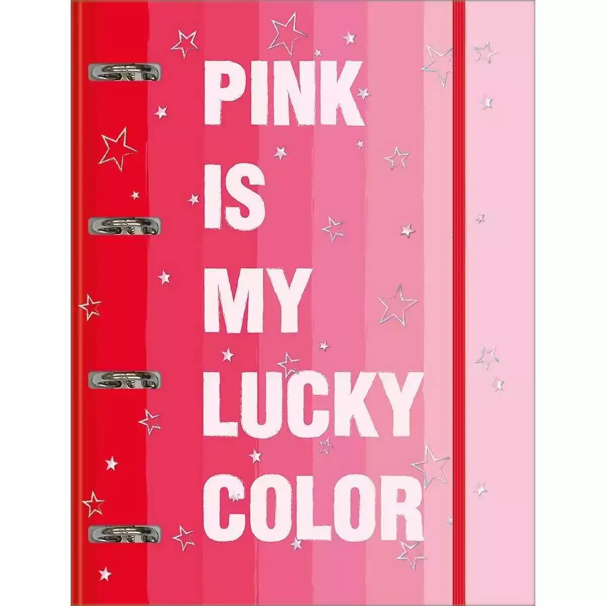 CADERNO ARGOLA 80FLS LOVE PINK TILIBRA