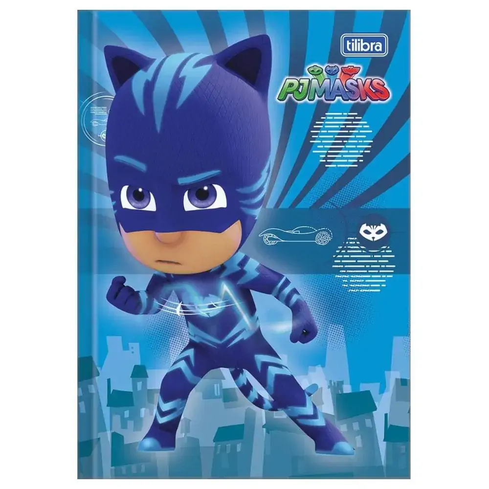 Caderno Cost Pj Masks 80f