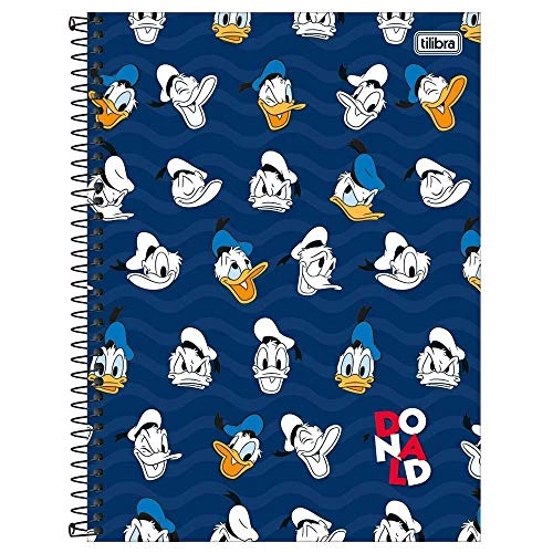 Caderno Espiral C Dura 1mt 80f Donald