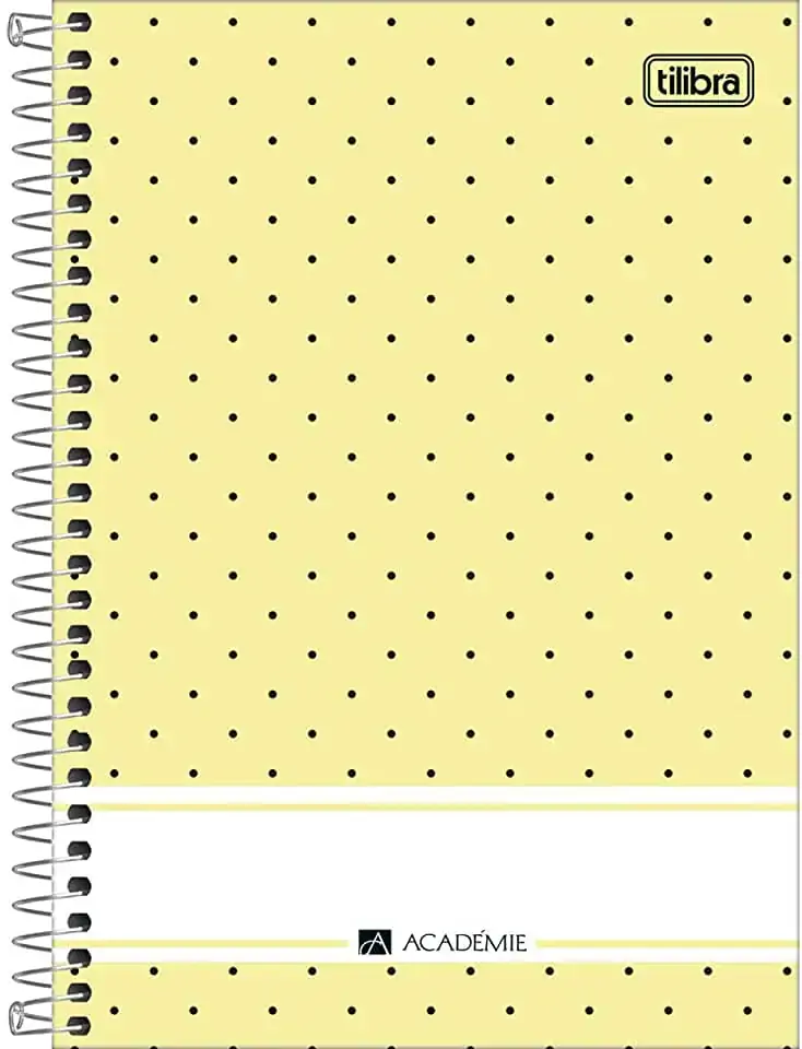Caderno Espiral Tilibra 80fls Cd Fem Acad 20cm X 14cm