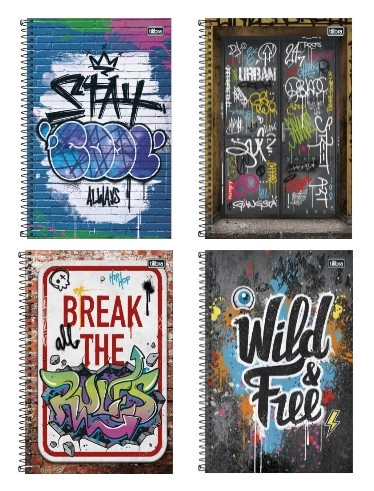 Cad Cd Univ Graffiti 10m 160f 7891027294397 Pc/4