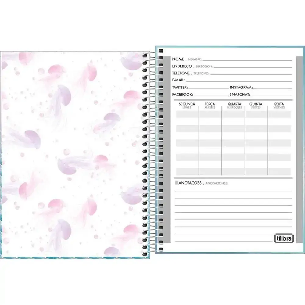 Caderno Tilibra Cd.esp.wonder 80fls