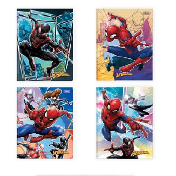 Caderno Broch. Cd Univ. 80fls Spiderman 308943