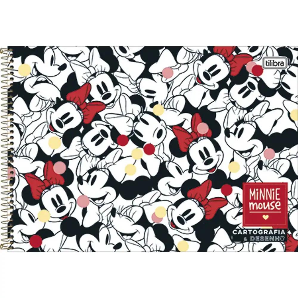 Caderno Cart Tilibra Minnie Esp 80f