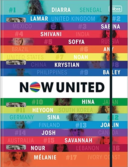 CADERNO ARGOLA 80FLS NOW UNITED TILIBRA