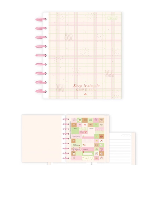 Caderno Colegial Tilidisco Soho 10mat 160f 177x240