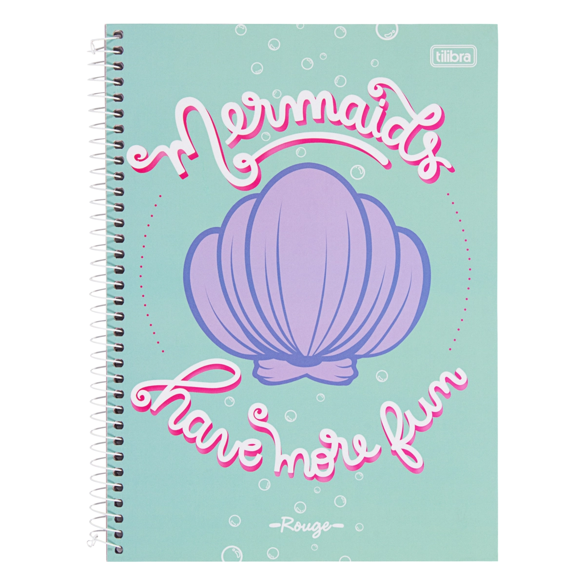 Caderno Capa Dura Espiral Rouge Tilibra 200mm X 275mm 96 Folhas