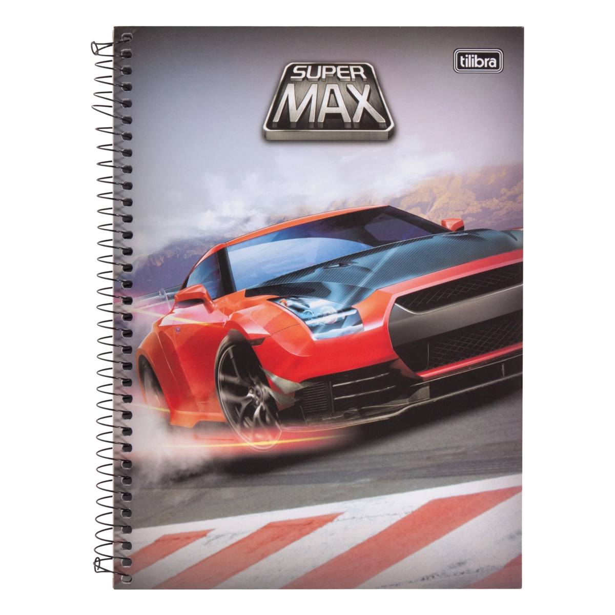 Caderno Capa Dura Espiral Super Max Tilibra 200mm X 275mm 96 Folhas