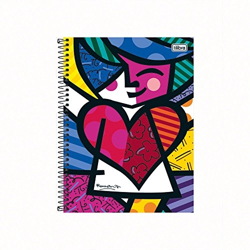 Caderneta Til Romero Britto 1/8 Cd 96f